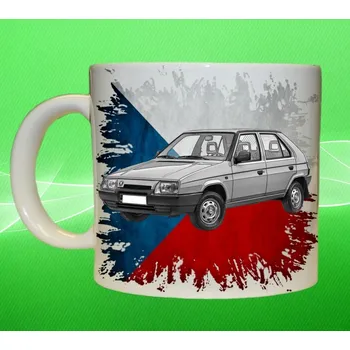 hrnek s autem České auta 20 330ml (hrneček s osobním autem České výroby)