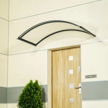 Stříška nad vchodové dveře vchodová stříška LANITPLAST TOPAZ 130/70 antracit PK950