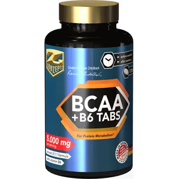 Aminokyselina Z-KONZEPT NUTRITION BCAA + B6 120 tablet