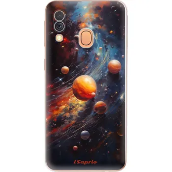Pouzdro na mobilní telefon Odolné silikonové pouzdro iSaprio - Planets - Samsung Galaxy A40