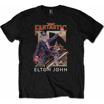 Pánské tričko Elton John tričko, Captain Fantastic, pánské XXL