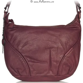 Velká měkká hobo kabelka Aunts and Uncles přes rameno Cauliflower vínová