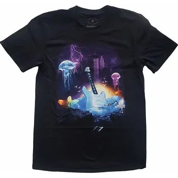 Pánská móda Prince tričko, Lotus Flower BP Black, pánské S