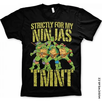 Pánské tričko Želvy Ninja tričko, Strictly For My Ninjas, pánské L