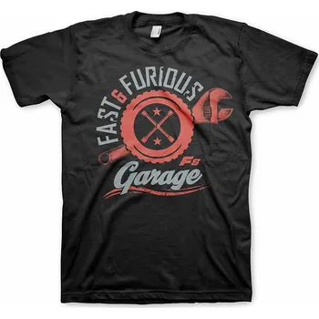 Pánské tričko Fast & Furious tričko, Garage, pánské L