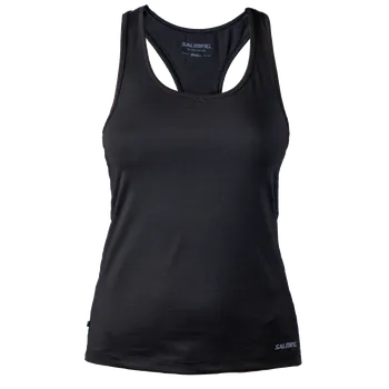 Běžecké oblečení SALMING Essential Singlet Women Black XS - XS