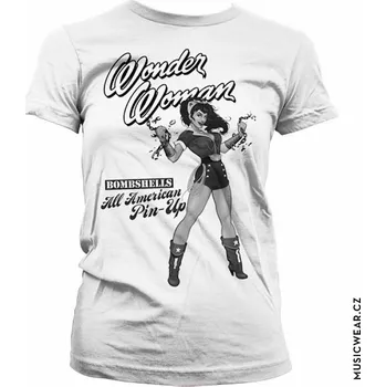 Nestandardní parfém Wonder Woman tričko, Wonder Woman All American Pin S