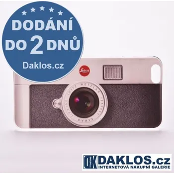Pouzdro na mobilní telefon Gumový kryt pro Apple iPhone 6 6S - retro fotoaparát