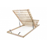 MASIV FLEX UP - DPV, masivní polohovací rošt s výklopem u nohou 140 x 200 cm ATYPICKÝ ROZMĚR