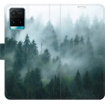 Pouzdro na mobilní telefon Flipové pouzdro iSaprio - Dark Forest - Vivo Y21 / Y21s / Y33s