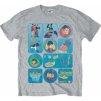 Pánské tričko The Beatles tričko, Sub Montage, pánské XXL