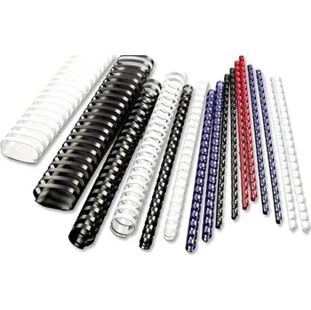 Vázací hřbet Hřbety pro kroužkovou vazbu 12.5 mm černé