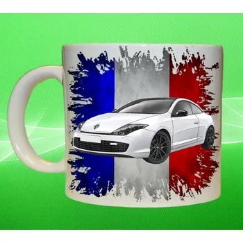 hrnek Renault Laguna coupe 550ml (hrneček s osobním autem RENAULT)