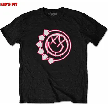 Karnevalový kostým Blink 182 tričko, Six Arrow Smiley, dětské M velikost M věk (7-8 let)