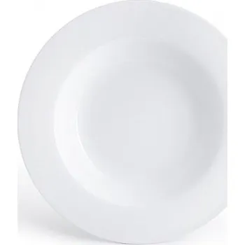 Talíř Talíř d23,7 hluboký, PURE Premium, silný, bílý porcelán