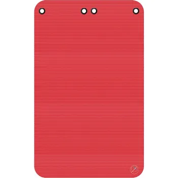 Podložka na cvičení THERA, 180 x 120 x 1,5 cm, s kroužky červená