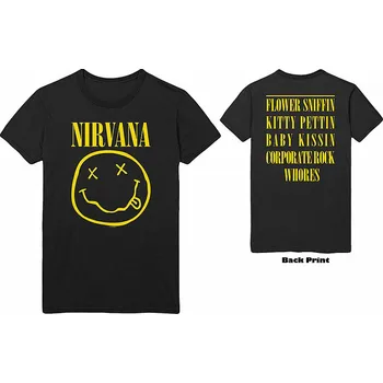 Pánské tričko Nirvana tričko, Flower Sniffin BP, pánské XL