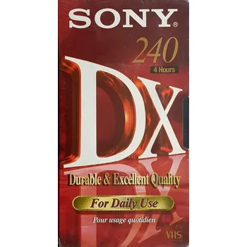 Sony DX 240 videokazeta Sony DX 240 videokazeta