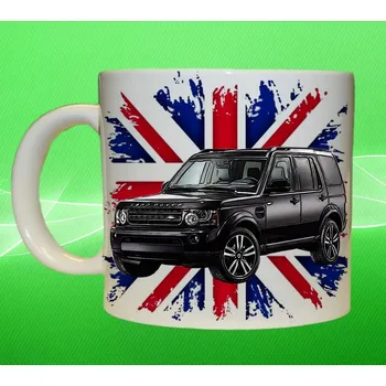 hrnek s Land Rover Discovery III 75ml (hrneček s osobním autem Land Rover)