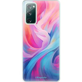 Pouzdro na mobilní telefon Odolné silikonové pouzdro iSaprio - Abstract Wave 02 - Samsung Galaxy S20 FE