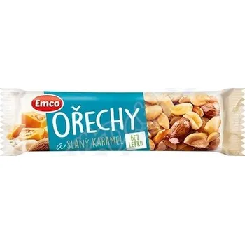 EMCO Tyčinka ořechy a slaný karamel 35g