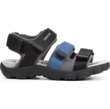 Dámské sandále Sandály GEOX JR SANDAL STRADA BLACK/BLUE - 30