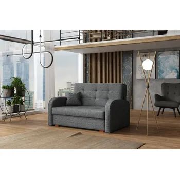 Pohovka Falco Rozkládací křeslo Vivian Gold II Aragon tmavě šedé