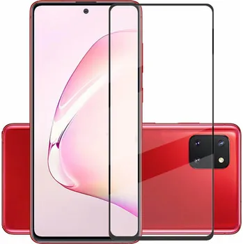 Picasee 3D ochranné tvrzené sklo s rámečkem pro Samsung Galaxy Note 10 Lite N770F - černé