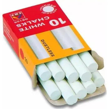 Křídy pro kružítko Linex bílé 10ks