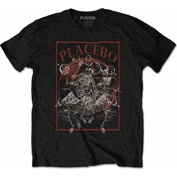 Pánské tričko Placebo tričko, Astro Skeletons, pánské L