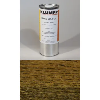 Olej na dřevo Hard Wax Oil - Zeleň lahvová T17, plechovka 0,75 l, vnitřní olej na nábytek s tvrdým voskem