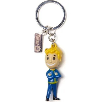 Fallout 76 - Vault Boy 3D klíčenka kovová