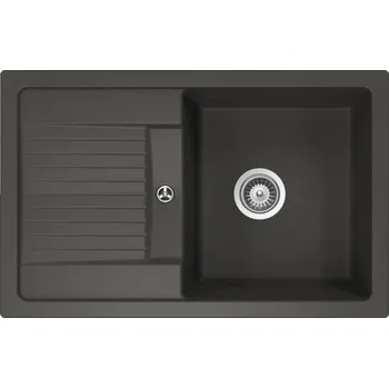 Granitový dřez Schock Dřez LIMA D-100S ASPHALT Horní uložení