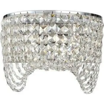 Nástěnné svítidlo Nástěnné svítidlo AZzardo Carmen wall AZ1283 G9 2x40W IP20 30cm křišťálové