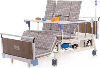 Nemocniční lůžko Elektrická/manuální polohovací postel s matrací Home 90 x 200 cm