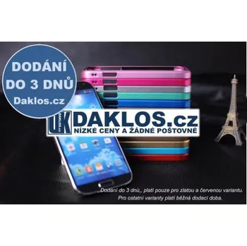 Pouzdro na mobilní telefon Hliníkový kryt / rámeček pro Samsung Galaxy S4 SIV i9500 Stříbrná