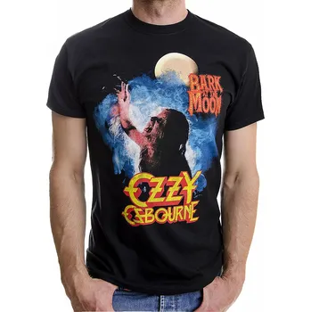 Pánská móda Ozzy Osbourne tričko, Bark at the moon Black, pánské L