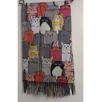 Šála Dámský zimní šál 120 x 120