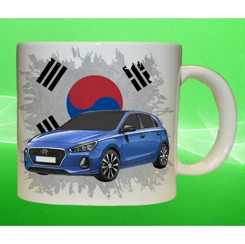 hrnek s Hyundai i30 75ml (hrneček s osobním autem Hyundai)