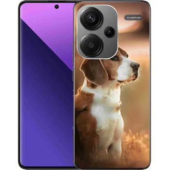 Pouzdro na mobilní telefon Gelový kryt mmCase na Xiaomi Redmi Note 13 Pro+ 5G - bígl