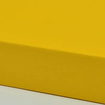 Prostěradlo Dětské plátěné prostěradlo, žluté