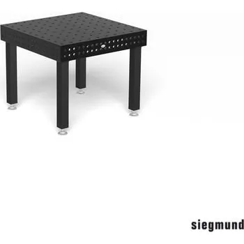 Dílenský stůl SIEGMUND [4-220010.P] Svařovací stůl Professional 750 - 1000×1000×150, Plasmanitridovaný, 4 × Noha - základní 700