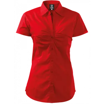 Dámská košile Dámská košile ALTISPORT NoPrint NP/ALW412 ČERVENÁ M