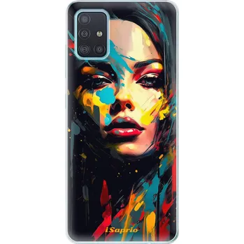 Pouzdro na mobilní telefon Odolné silikonové pouzdro iSaprio - Abstract Women - Samsung Galaxy A51
