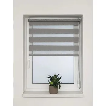 Roleta Roleta Den a Noc ONE STEP PREMIUM 140x150 cm šedá