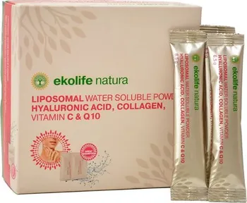 Liftea Ekolife Natura Hyaluronic Acid, Collagen, Vitamin C & Q10 ananas 15x 6,5 g