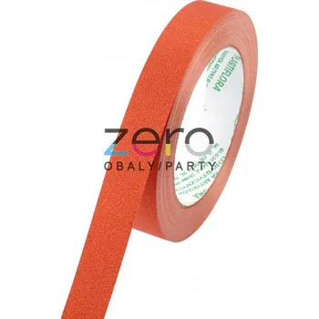 Stuha Stuha plastová 2 cm x 25 y - měděná se třpytkami (kov)