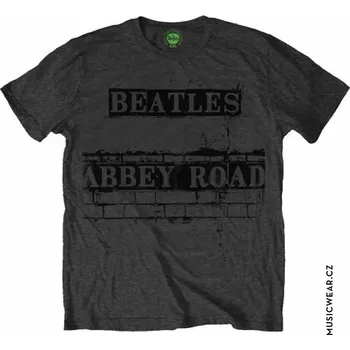 Pánská móda The Beatles tričko, Abbey Road Sign, pánské XXL