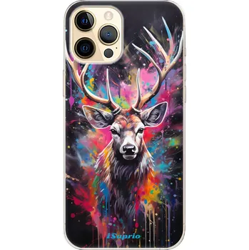 Pouzdro na mobilní telefon Odolné silikonové pouzdro iSaprio - Abstract Deer - iPhone 12 Pro