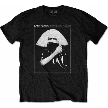 Pánská móda Lady Gaga tričko, Fame, pánské S